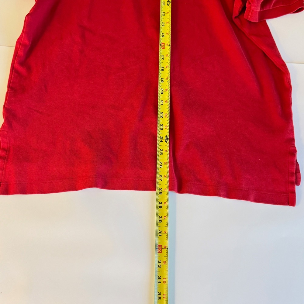 Polo Ralph Lauren Men Red Classic Fit Polo Shirt Size L - Picture 8 of 8